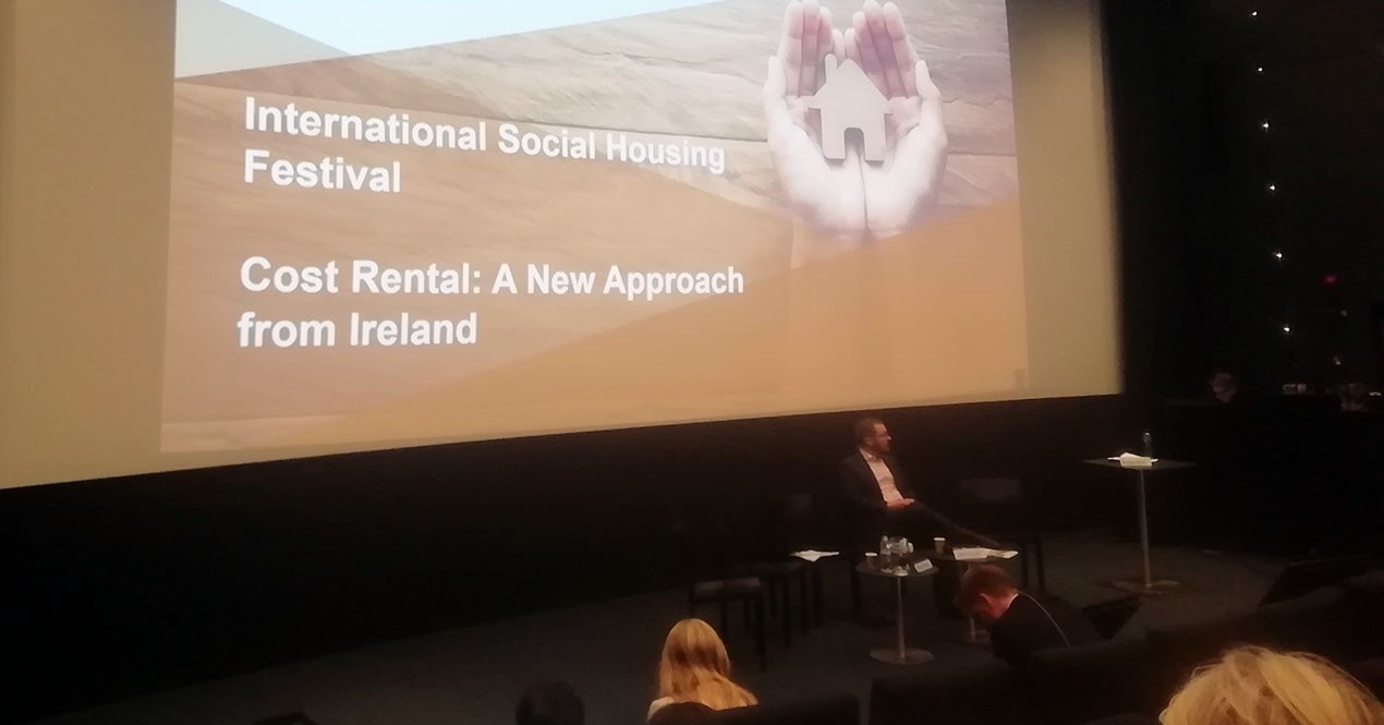 Bilde fra seminar om kostnadsbasert leie i Irland