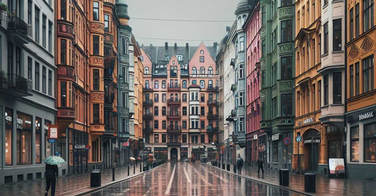 Bildet er konstruert ved hjelp av KI