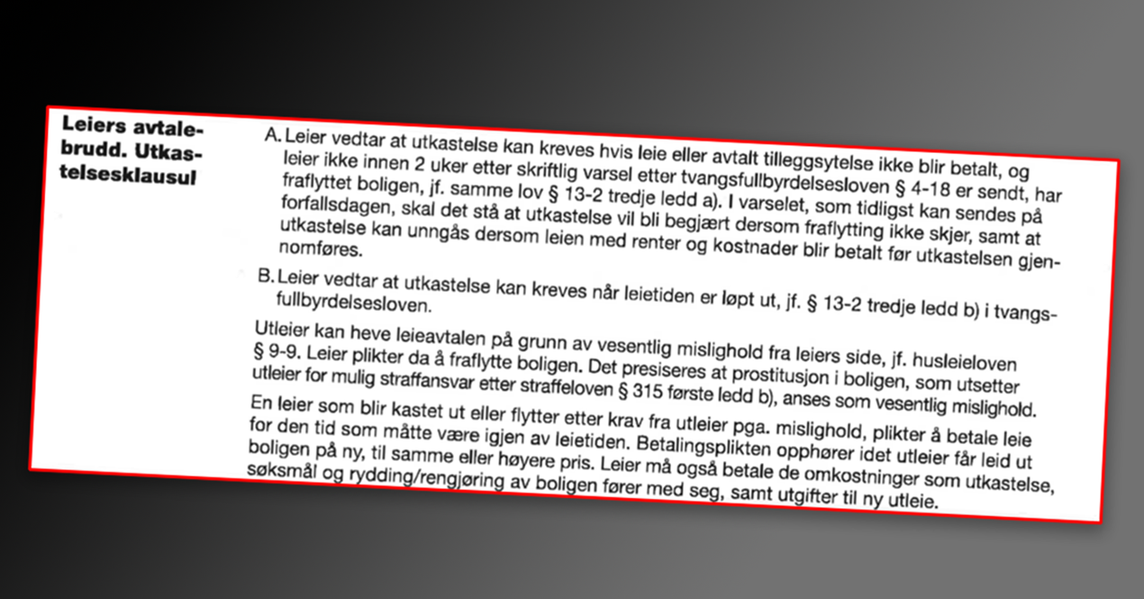 Illustrasjon av trist mann sittende utenfor et hus omgitt av møbler