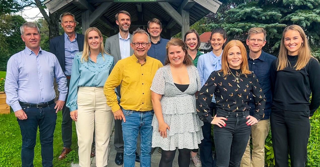 Bilde av husleielovutvalgets medlemmer.