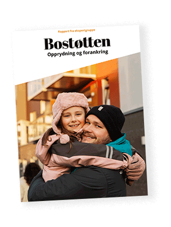Faksimile ab bostøtterapporten