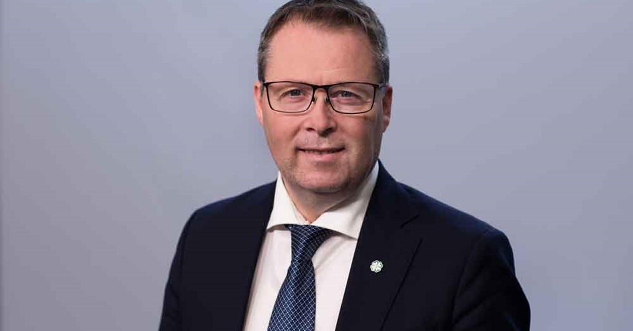 Bilde av kommunal- og distriktsminister Bjørn Arild Gram