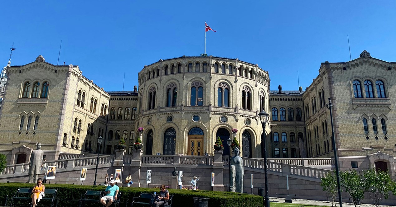 Bilde av stortinget